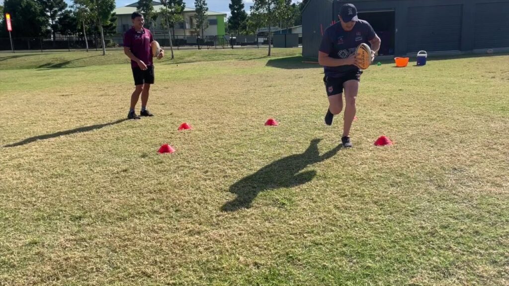 【スプリント＆アジリティ002】リーグラグビー動画より スピードとアジリティ強化のドリル